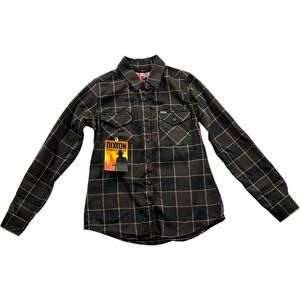 Dixxon Women's Drifter 10YR Flannel Size Small NEW NWT